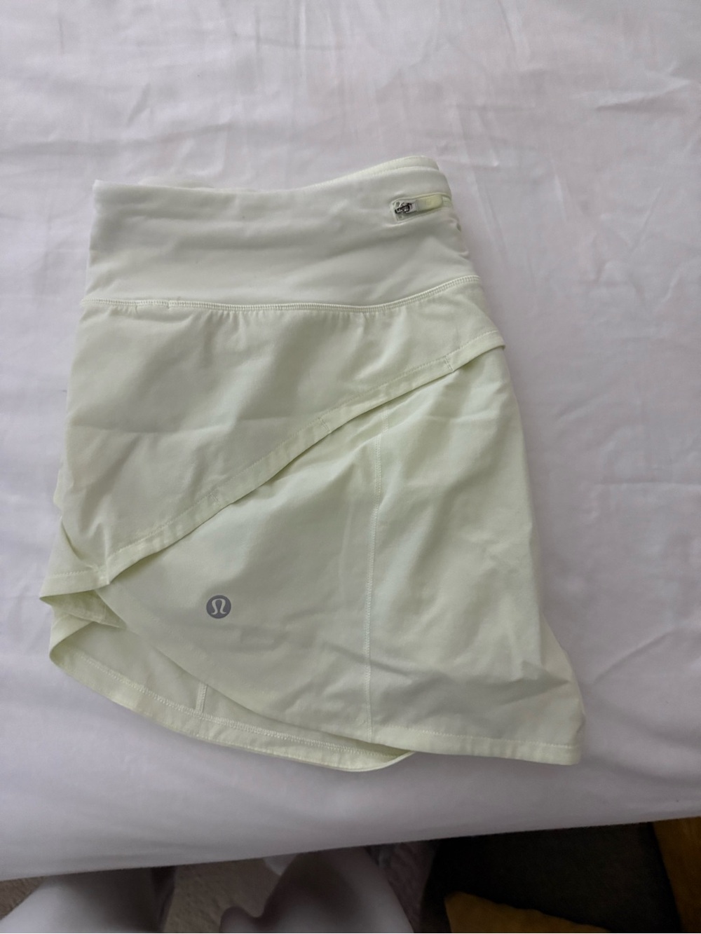 lululemon athletica Light Yellow Shorts